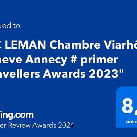 Valleiry # Prix "Travellers Awards 2023 Et 2024" Lac Leman Velos Viarhona Geneve Annecy المظهر الخارجي الصورة